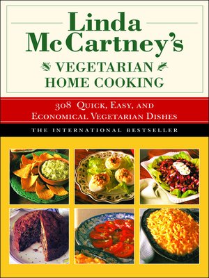 cover image of Linda McCartney's Vegetarian Home Cooking
